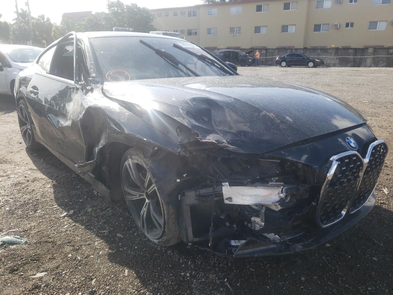 BMW 430I 2021 with VIN WBA53AP08MCE93214 - Photo from auction