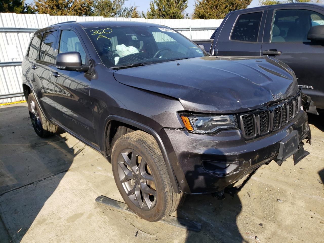Photo 1 from auction – 2021 JEEP GRAND CHER with VIN 1C4RJFBG2MC637784