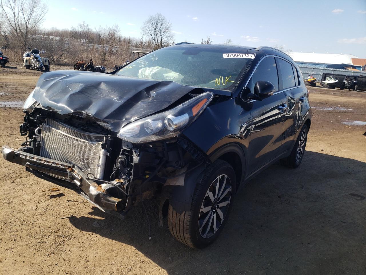Photo 2 from auction – 2017 KIA SPORTAGE E with VIN KNDPNCAC7H7042629