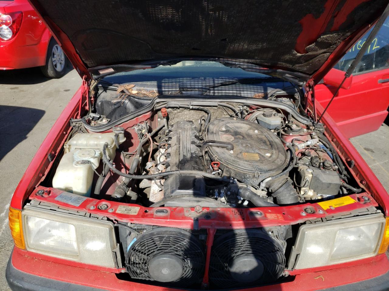 Photo 7 from auction – 1993 MERCEDES-BENZ 190 E 2.6 with VIN WDBDA29D0PG043740