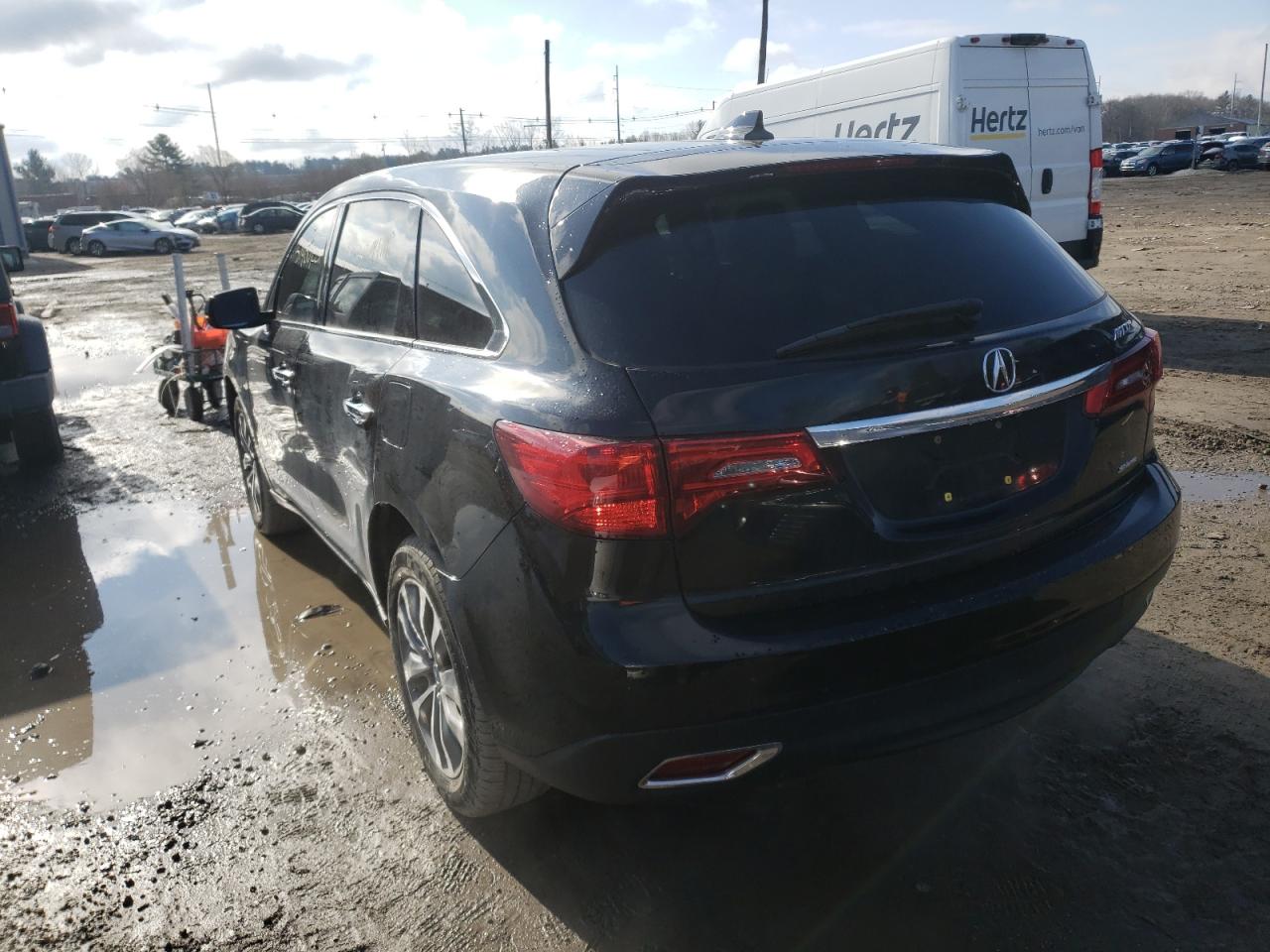 Photo 3 from auction – 2014 ACURA MDX TECHNO with VIN 5FRYD4H46EB044730