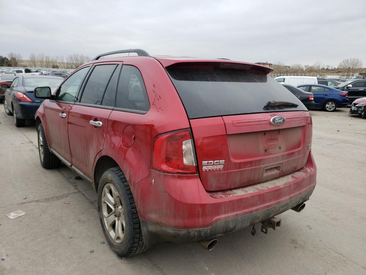 Photo 3 from auction – 2011 FORD EDGE with VIN 2FMDK4JC1BBA41018