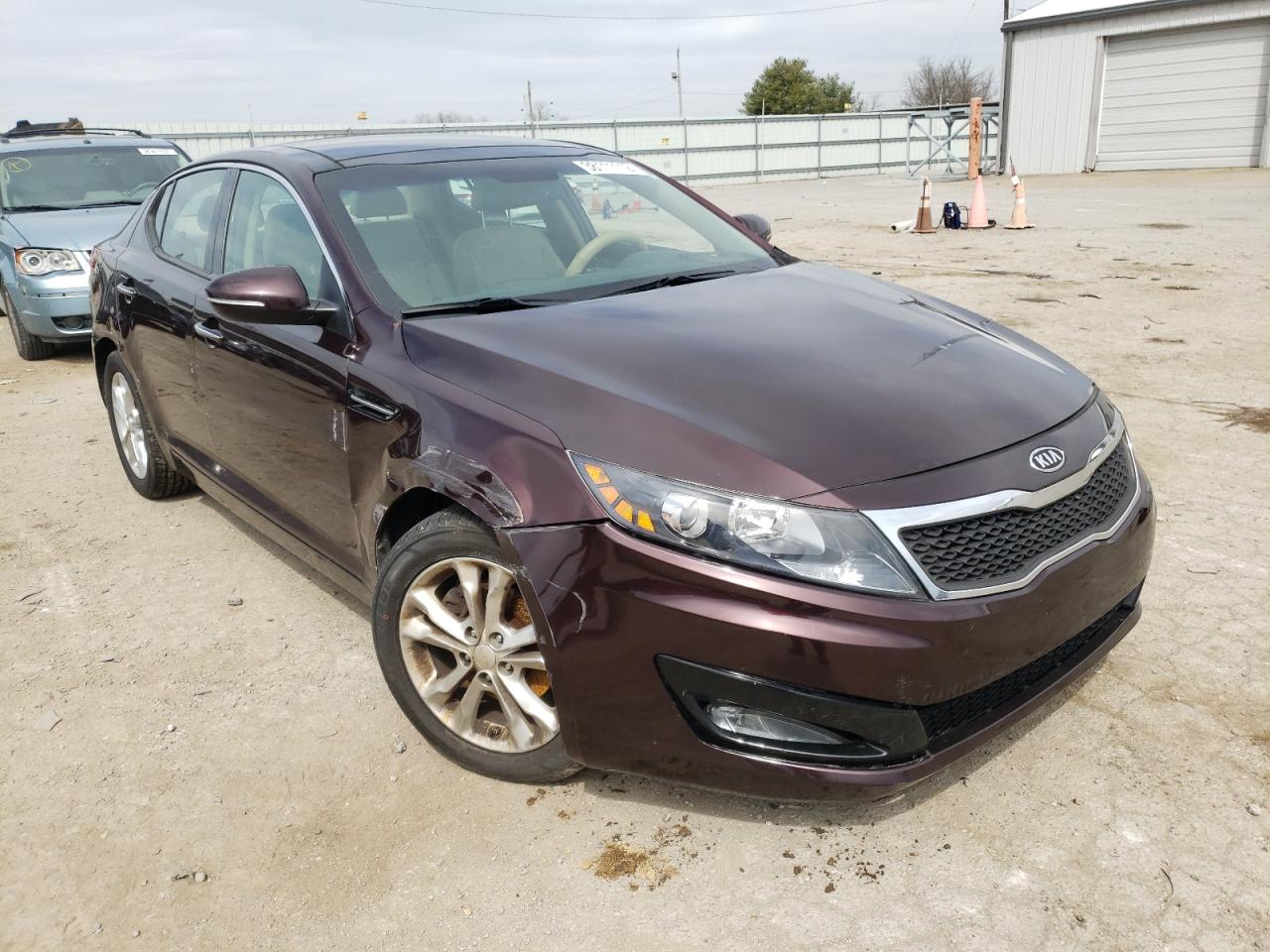 KIA OPTIMA EX 2013 with VIN 5XXGN4A74DG103221 - Photo from auction