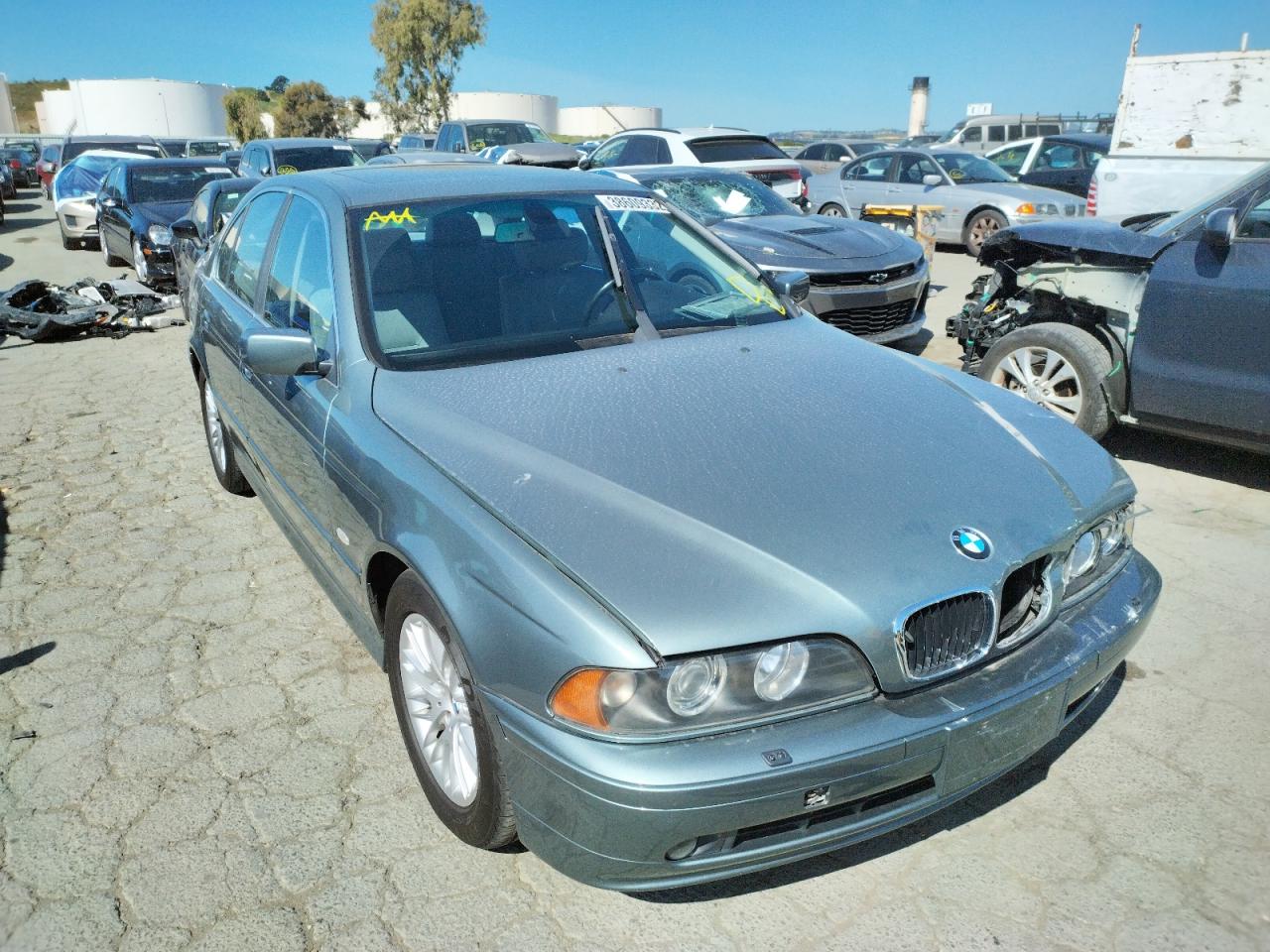 BMW 530 I AUTO 2003 with VIN WBADT634X3CK38450 - Photo from auction