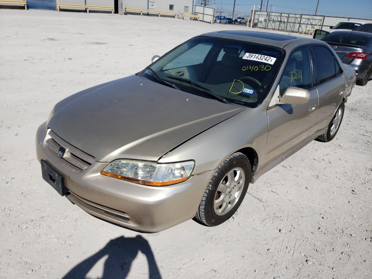 Photo 2 from auction – 2001 HONDA ACCORD EX with VIN JHMCG56641C014080