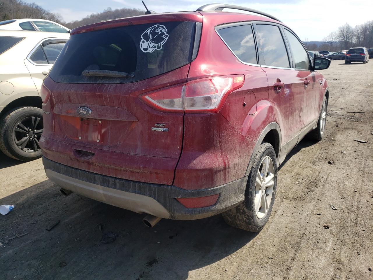 Photo 4 from auction – 2015 FORD ESCAPE SE with VIN 1FMCU9G94FUC14478
