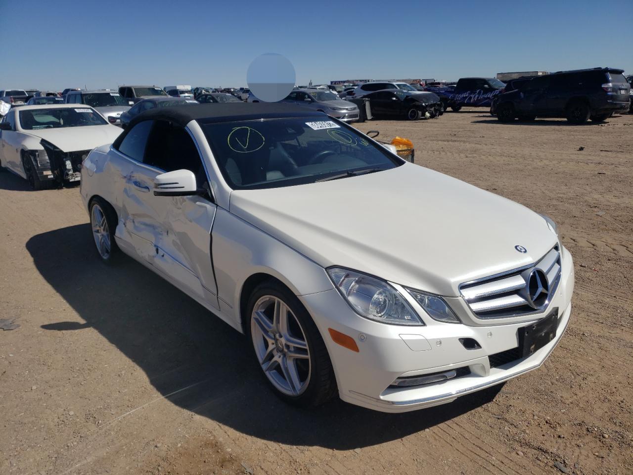MERCEDES-BENZ E 350 2013 with VIN WDDKK5KF6DF184435 - Photo from auction