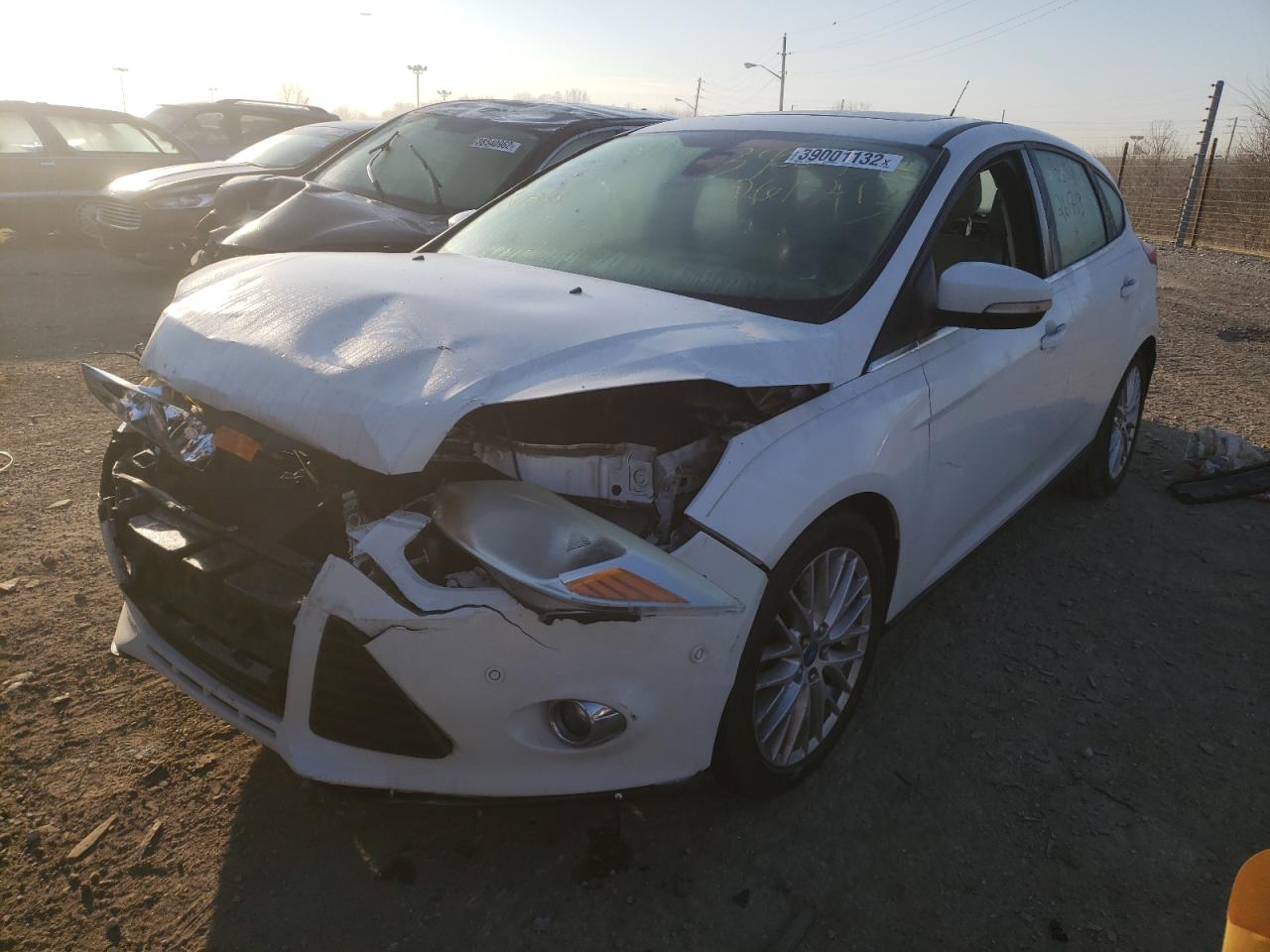 Photo 2 from auction – 2012 FORD FOCUS SEL with VIN 1FAHP3M27CL261713