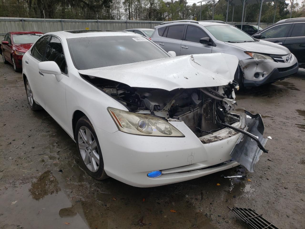 LEXUS ES 350 2008 with VIN JTHBJ46GX82265461 - Photo from auction