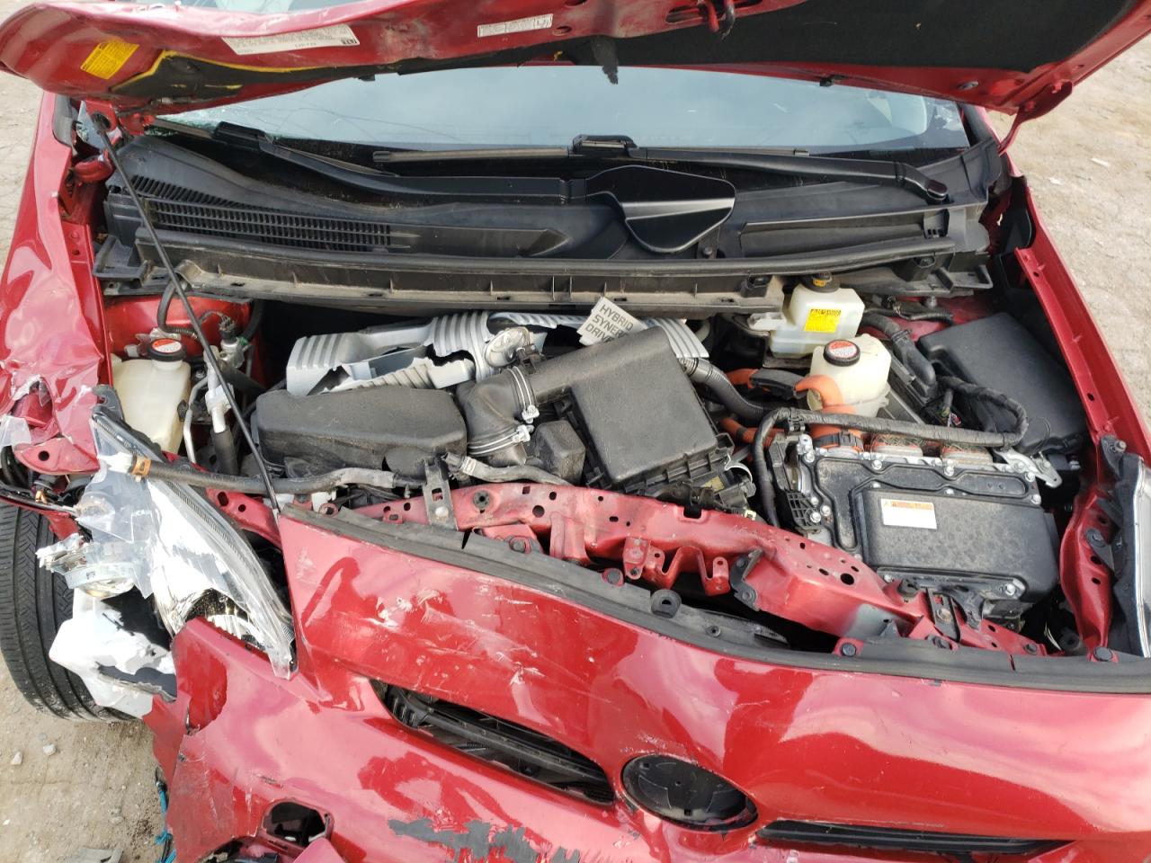 Photo 7 from auction – 2015 TOYOTA PRIUS with VIN JTDKN3DU4F0445407