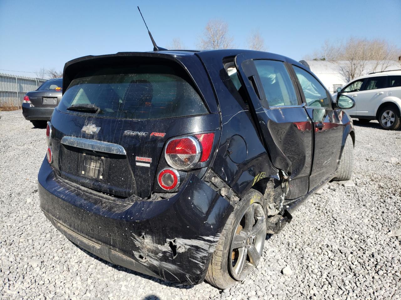 Photo 4 from auction – 2014 CHEVROLET SONIC RS with VIN 1G1JH6SB4E4233404