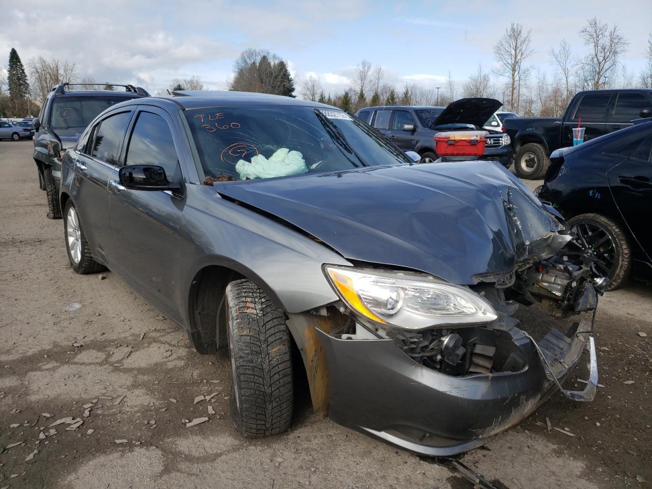 CHRYSLER 200 LIMITE 2013 with VIN 1C3CCBCG9DN718880 - Photo from auction