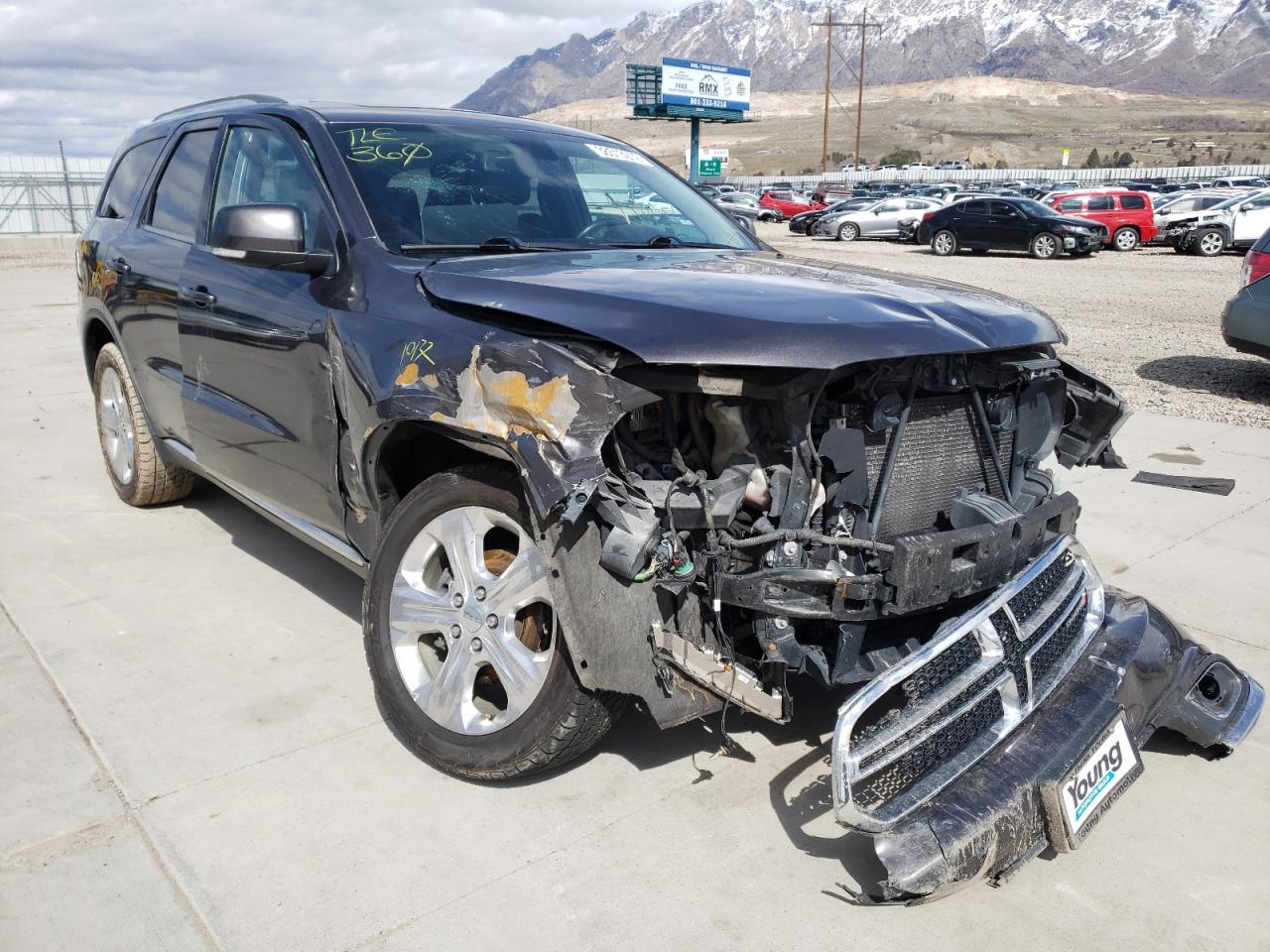 DODGE DURANGO LI 2014 with VIN 1C4RDJDG7EC371011 - Photo from auction