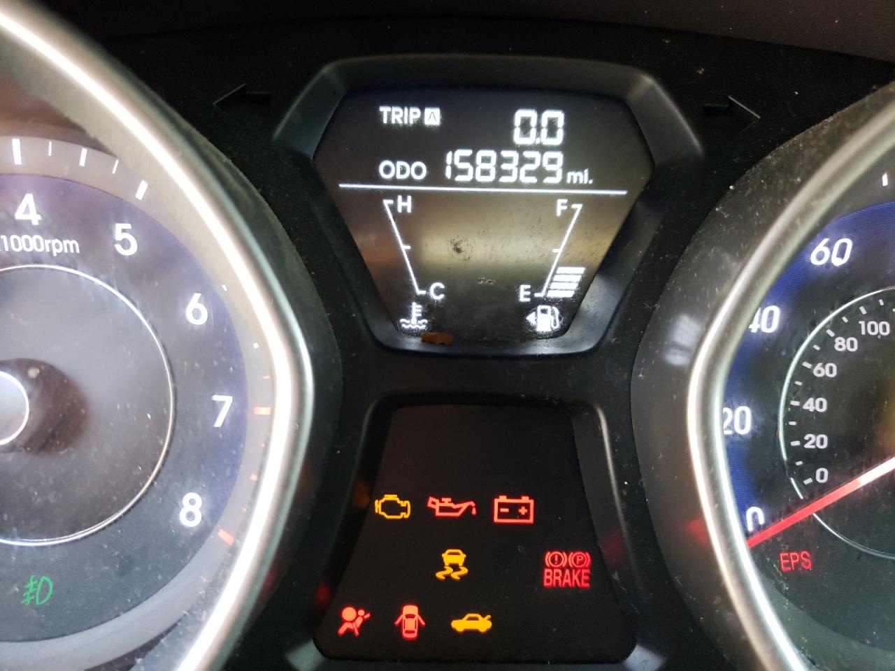 Photo 8 from auction – 2012 HYUNDAI ELANTRA GL with VIN 5NPDH4AE0CH108220
