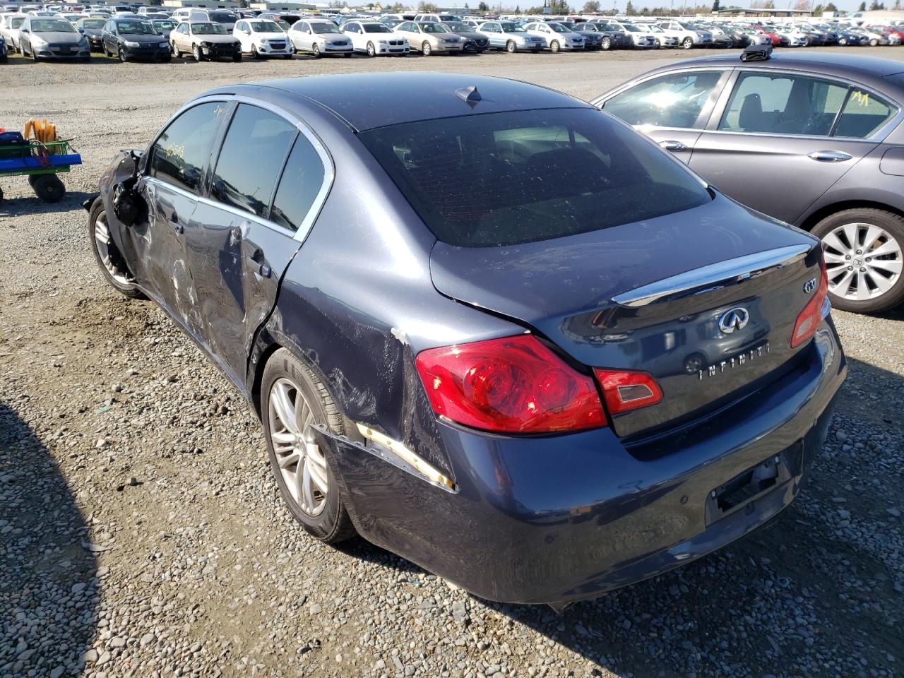 Photo 3 from auction – 2011 INFINITI G37 BASE with VIN JN1CV6AP3BM302880