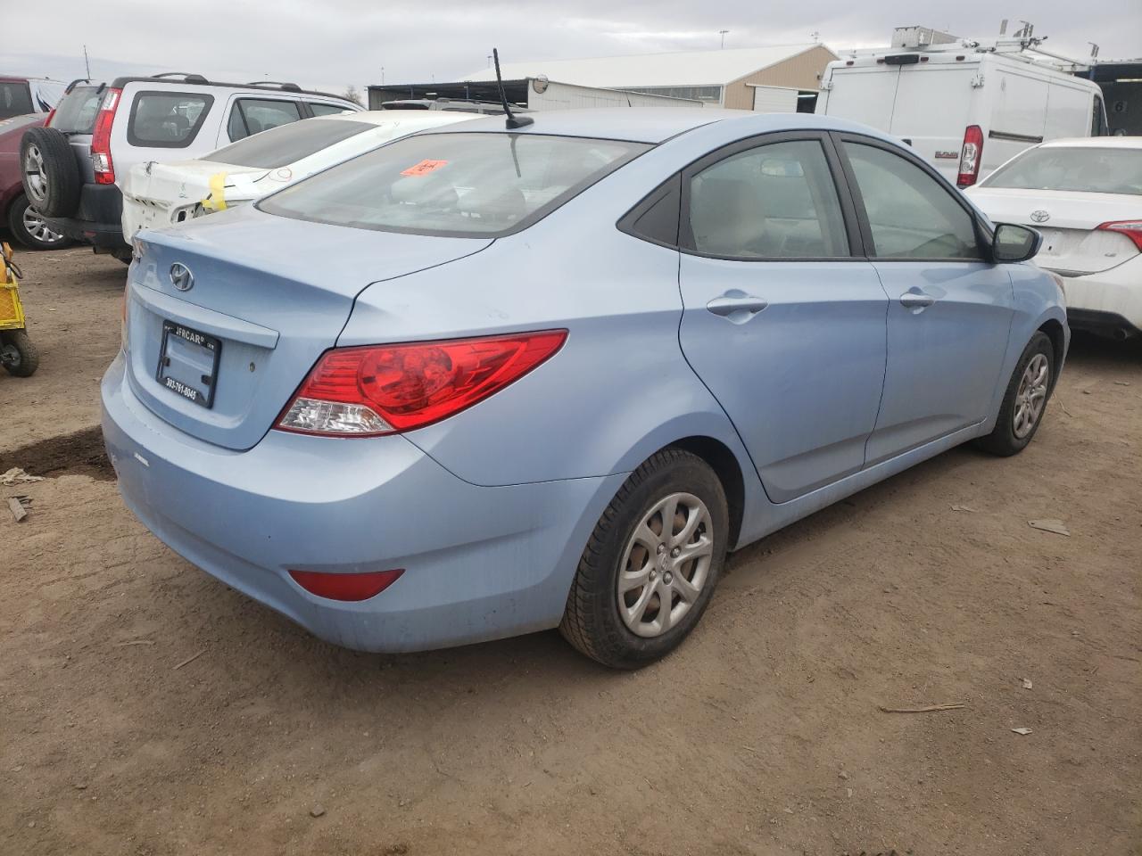 Photo 4 from auction – 2014 HYUNDAI ACCENT GLS with VIN KMHCT4AE9EU603319