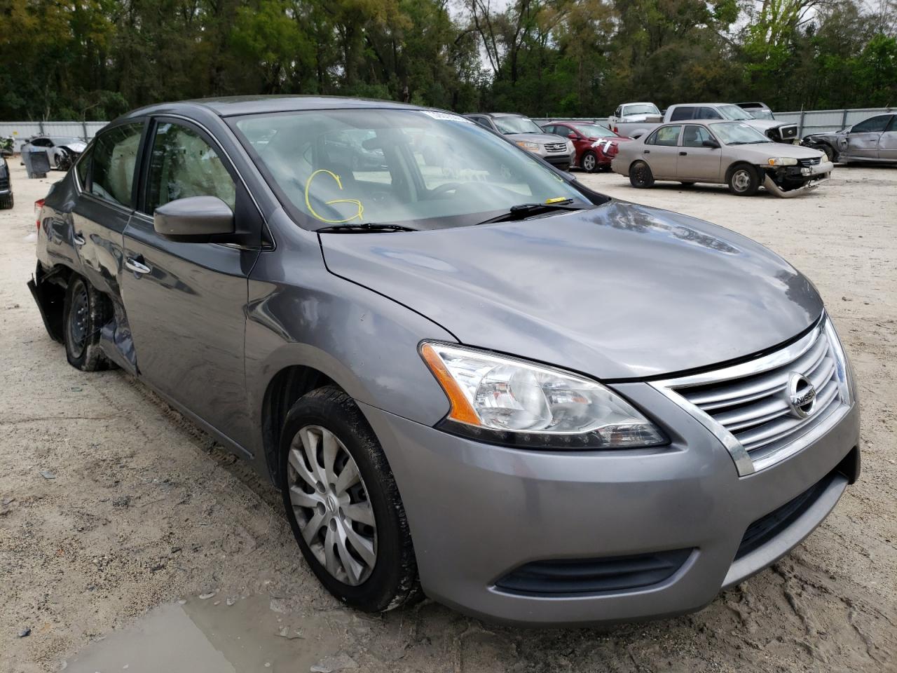 Photo 1 from auction – 2015 NISSAN SENTRA S with VIN 3N1AB7AP1FY219067