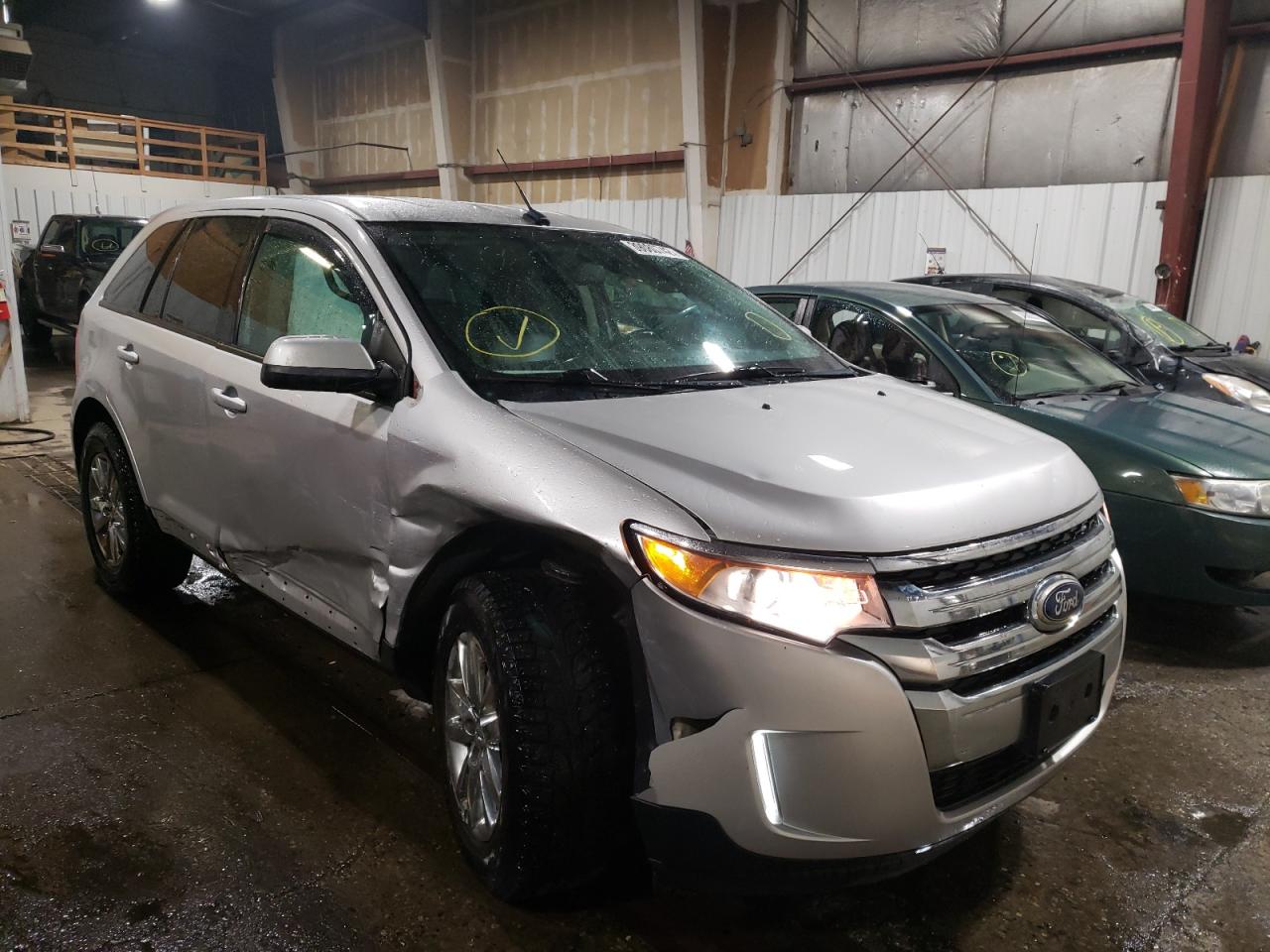 FORD EDGE SEL 2013 with VIN 2FMDK3JC8DBE32325 - Photo from auction