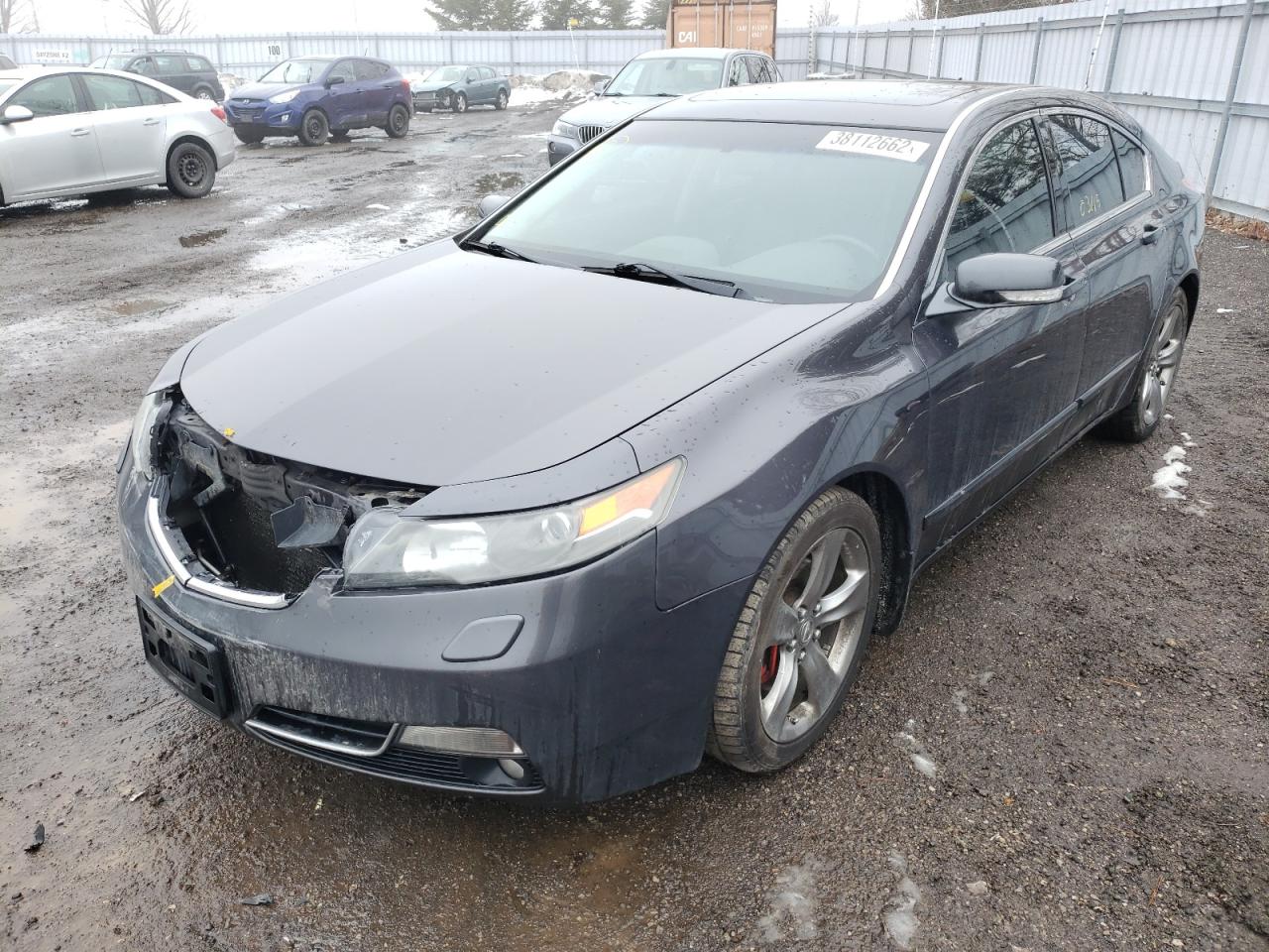 Photo 2 from auction – 2012 ACURA TL with VIN 19UUA9F51CA800831