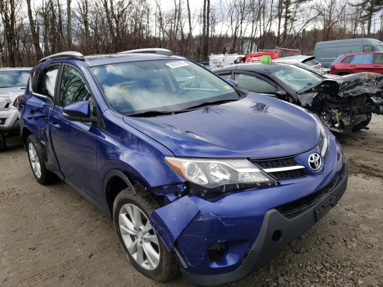 TOYOTA RAV4 LIMIT 2014 with VIN 2T3DFREV8EW225875 - Photo from auction