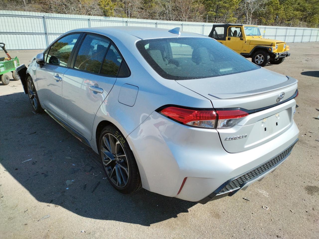 Photo 3 from auction – 2021 TOYOTA COROLLA SE with VIN 5YFS4MCE9MP063914