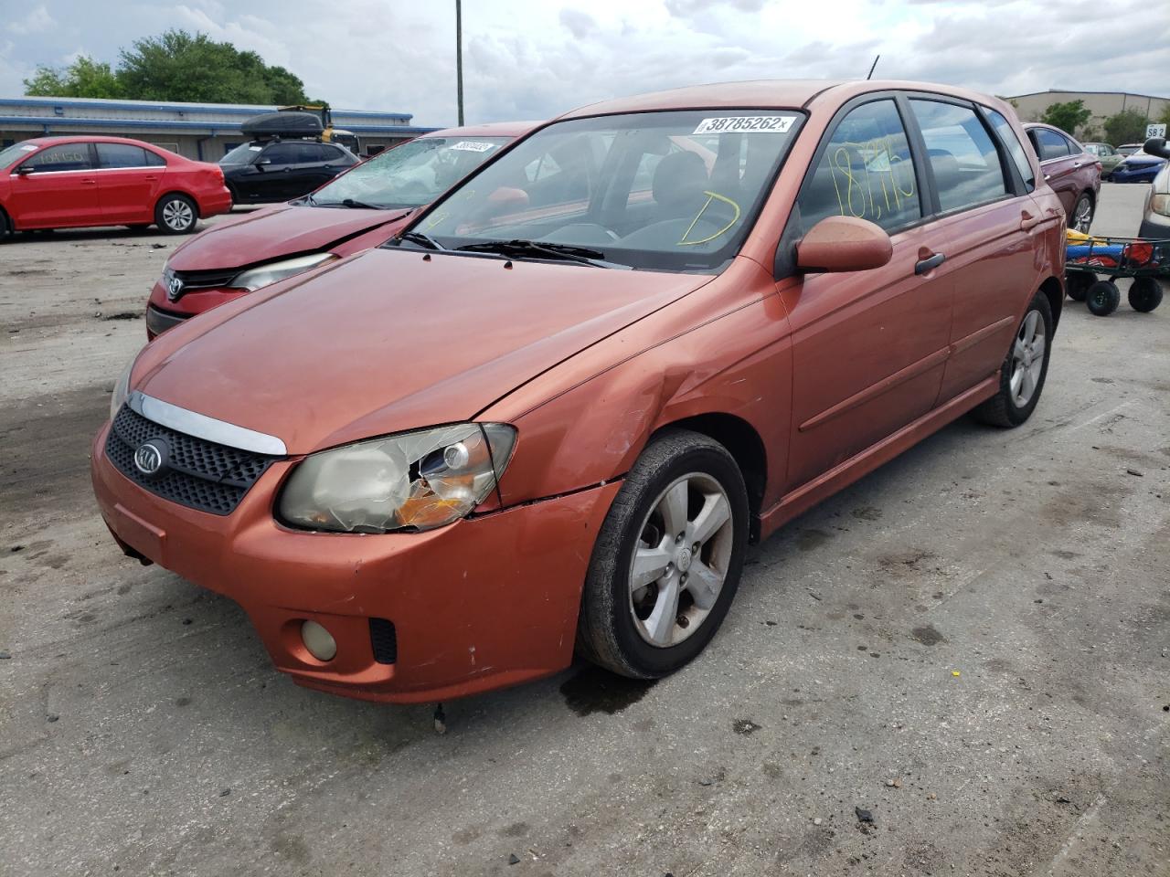 Photo 2 from auction – 2008 KIA SPECTRA5 5 with VIN KNAFE161485019230