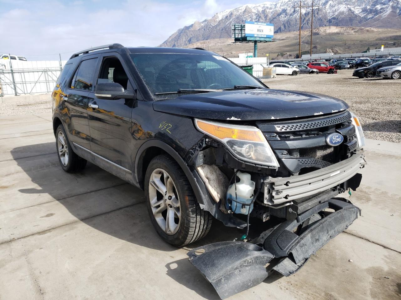 FORD EXPLORER L 2012 with VIN 1FMHK8F87CGA75438 - Photo from auction