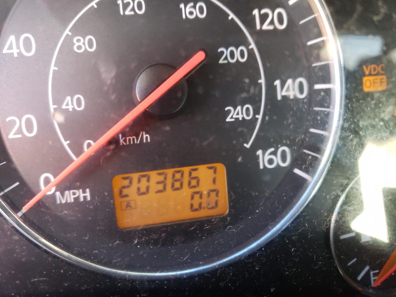 Photo 8 from auction – 2005 INFINITI FX35 with VIN JNRAS08U25X106096