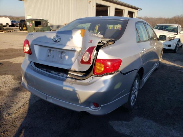 Photo 4 from auction – 2009 TOYOTA COROALLA with VIN 2T1BU40E69C074123