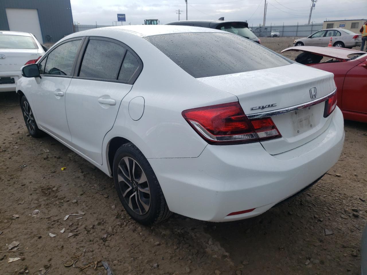 Photo 3 from auction – 2014 HONDA CIVIC with VIN 2HGFB2F80EH554768