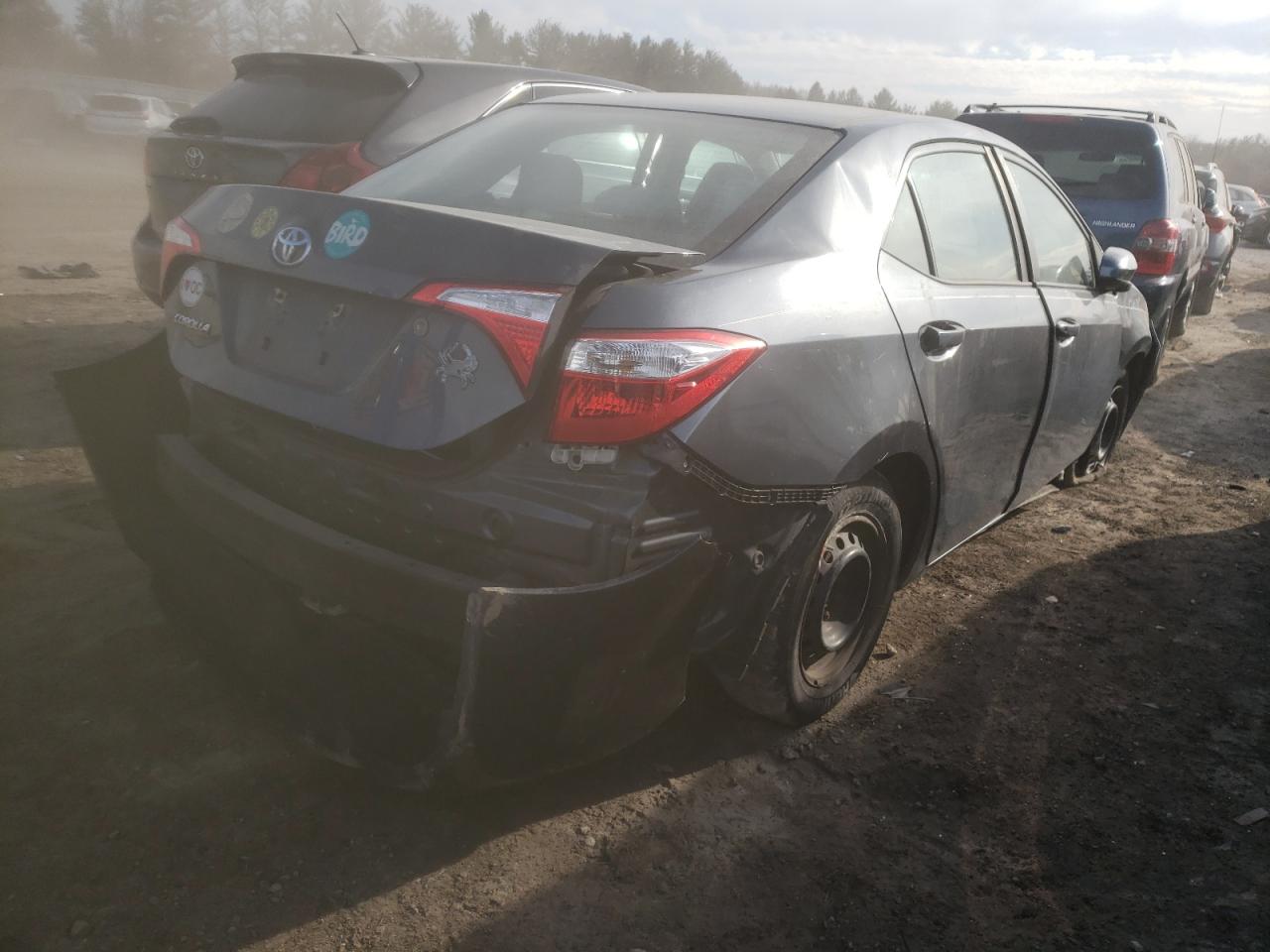 Photo 4 from auction – 2015 TOYOTA COROLLA L with VIN 2T1BURHE4FC272289