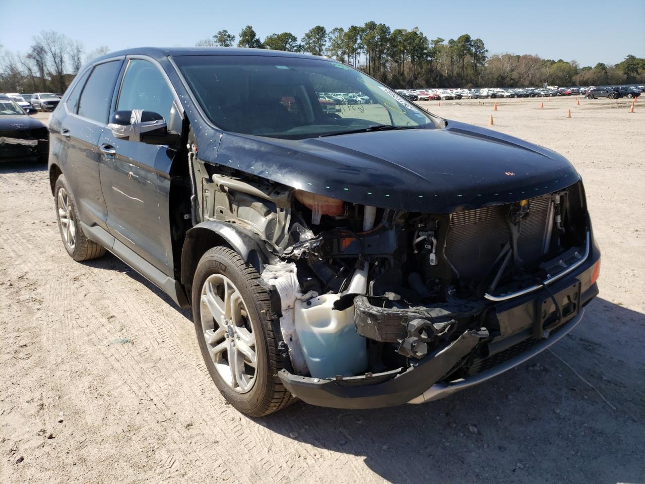 FORD EDGE TITAN 2016 with VIN 2FMPK3K94GBB05280 - Photo from auction