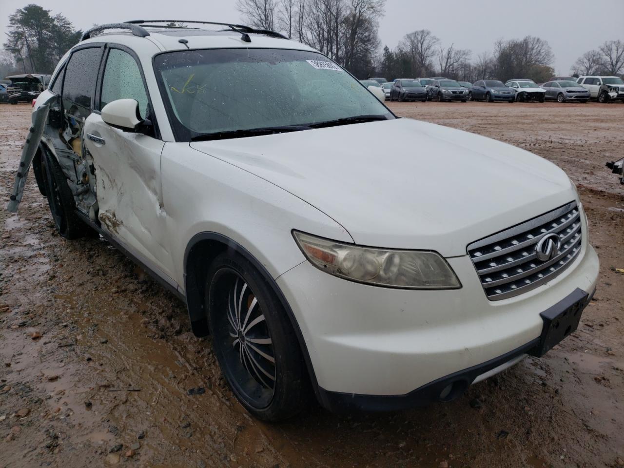 INFINITI FX35 2007 with VIN JNRAS08W17X209711 - Photo from auction