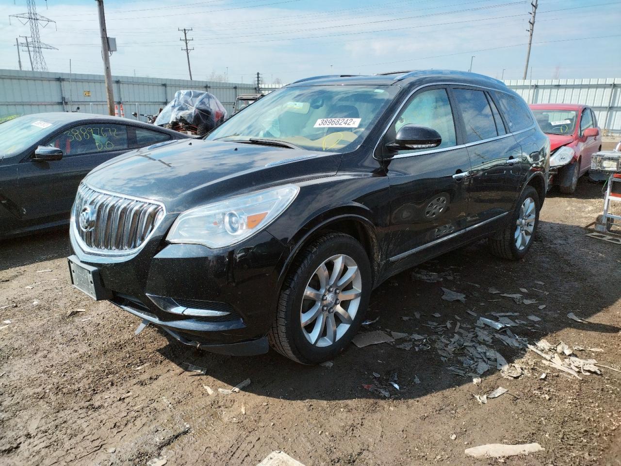 Photo 2 from auction – 2017 BUICK ENCLAVE with VIN 5GAKRCKD3HJ350732