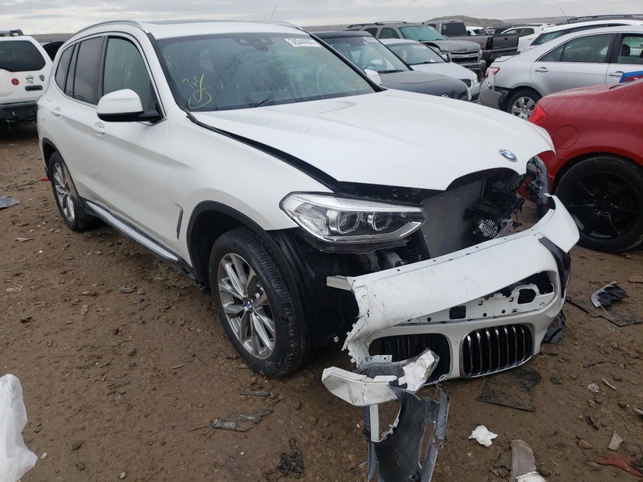 Photo 1 from auction – 2019 BMW X3 SDRIVE3 with VIN 5UXTR7C59KLE96244