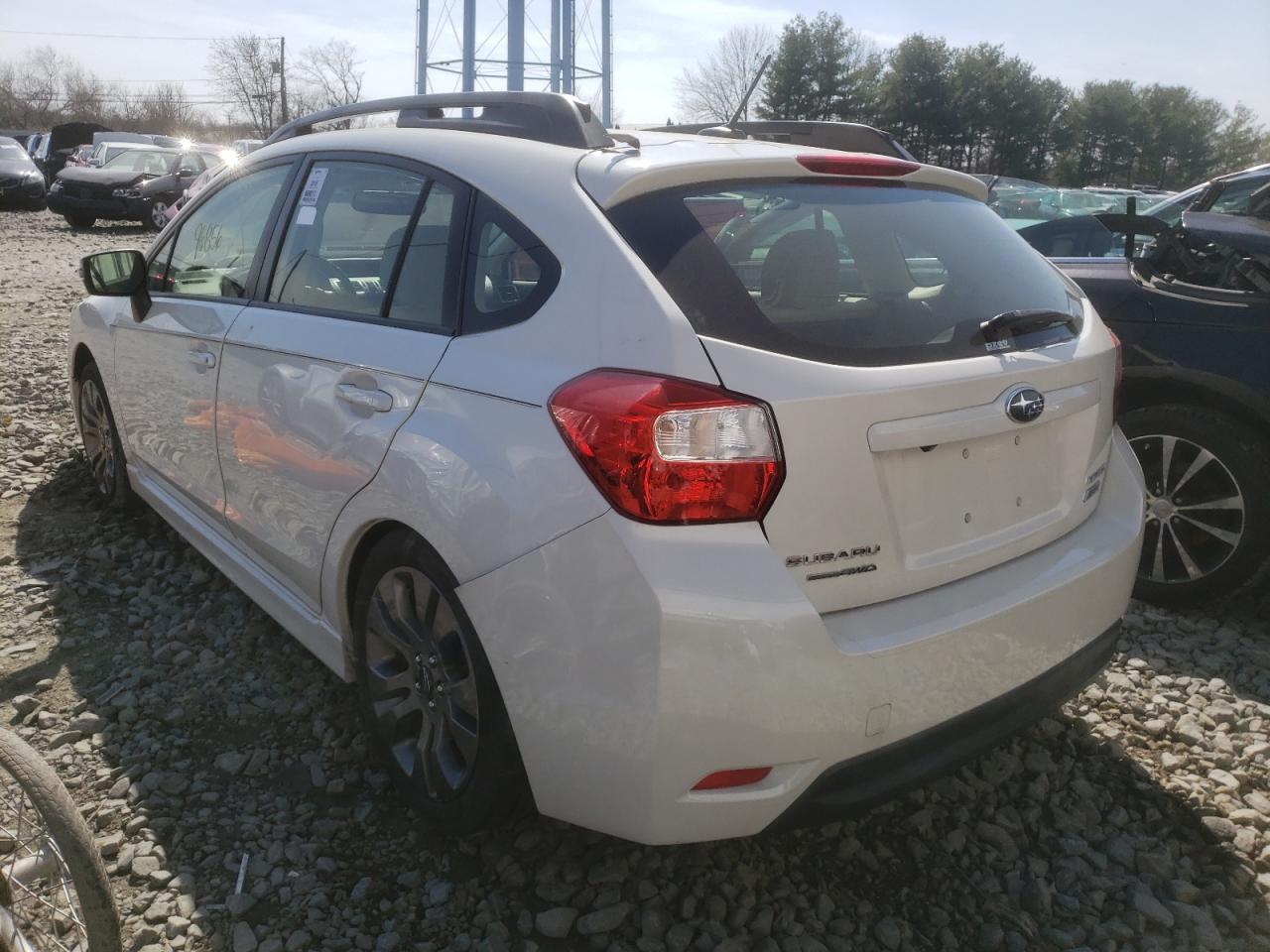 Photo 3 from auction – 2015 SUBARU IMPREZA SP with VIN JF1GPAY62F8242944