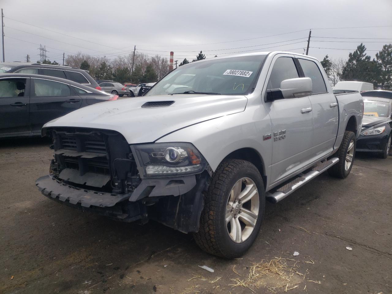 Photo 2 from auction – 2014 RAM 1500 SPORT with VIN 1C6RR7MT7ES158767