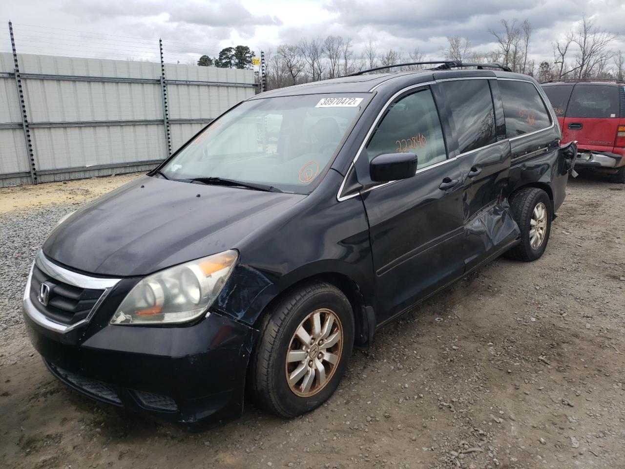Photo 9 from auction – 2008 HONDA ODYSSEY EX with VIN 5FNRL38738B113763