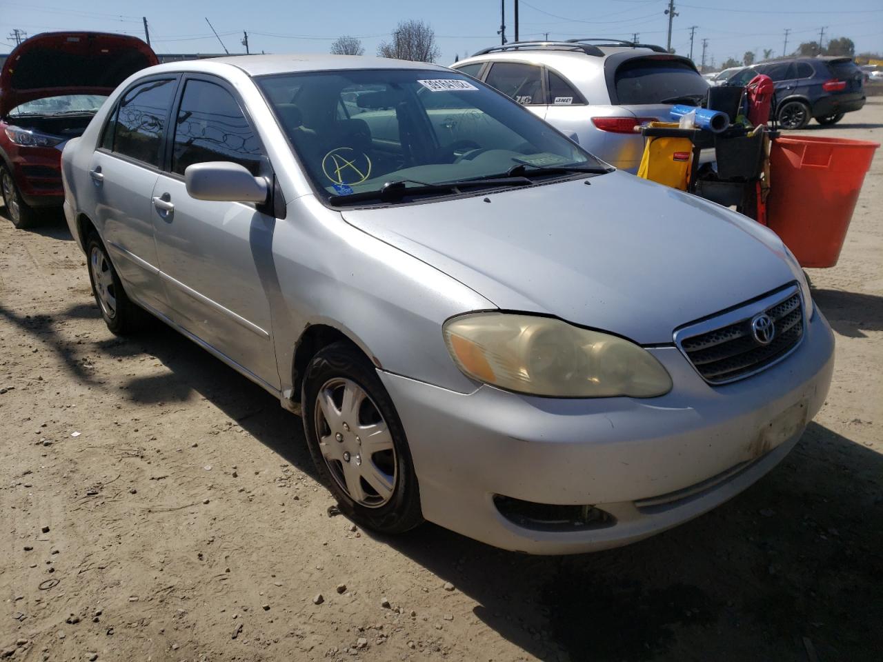 TOYOTA COROLLA CE 2007 with VIN 1NXBR32E77Z856239 - Photo from auction