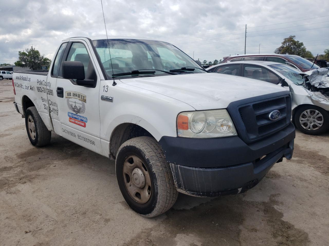 FORD F150 2005 with VIN 1FTRF12235KF14379 - Photo from auction