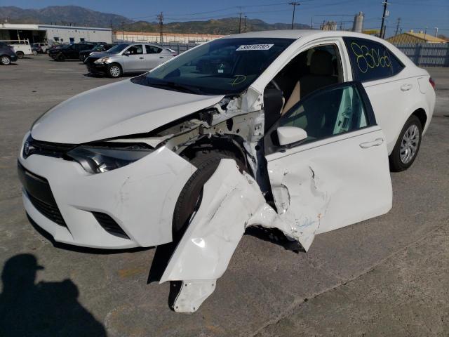 Photo 2 from auction – 2016 TOYOTA COROLLA L with VIN 2T1BURHE9GC580057