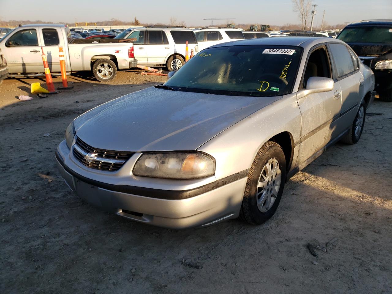 Photo 2 from auction – 2005 CHEVROLET IMPALA with VIN 2G1WF52EX59394563