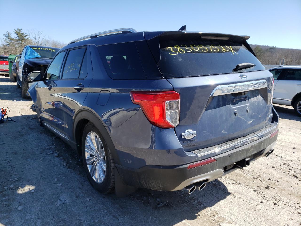 Photo 3 from auction – 2021 FORD EXPLORER K with VIN 1FM5K8LC7MGB75178