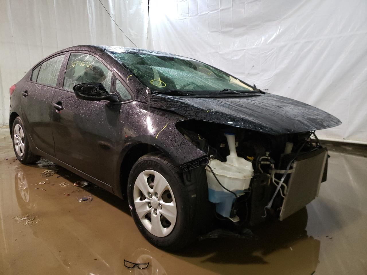 KIA FORTE LX 2015 with VIN KNAFK4A60F5394199 - Photo from auction