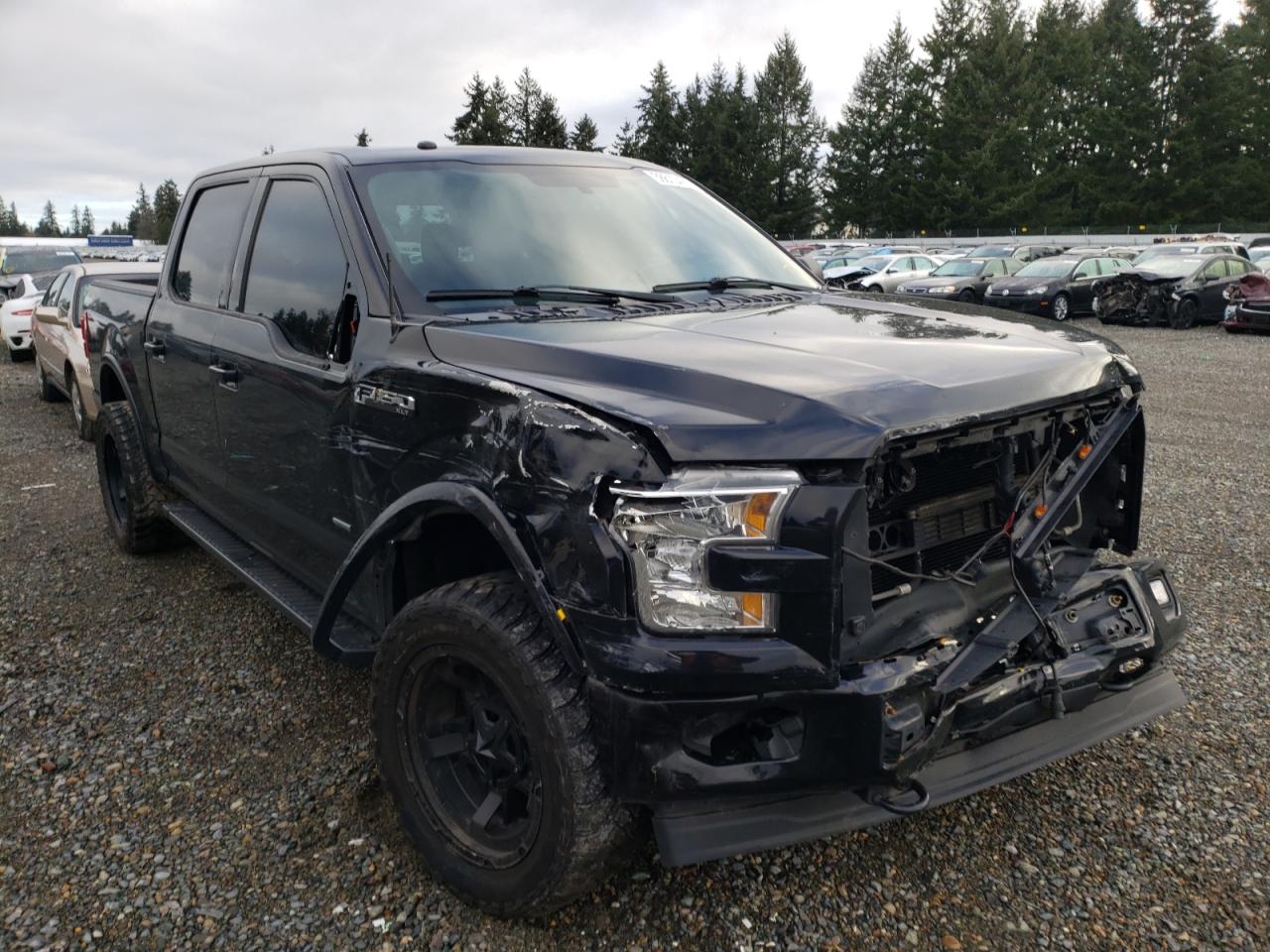 FORD F150 SUPER 2017 with VIN 1FTEW1EG8HFB13476 - Photo from auction