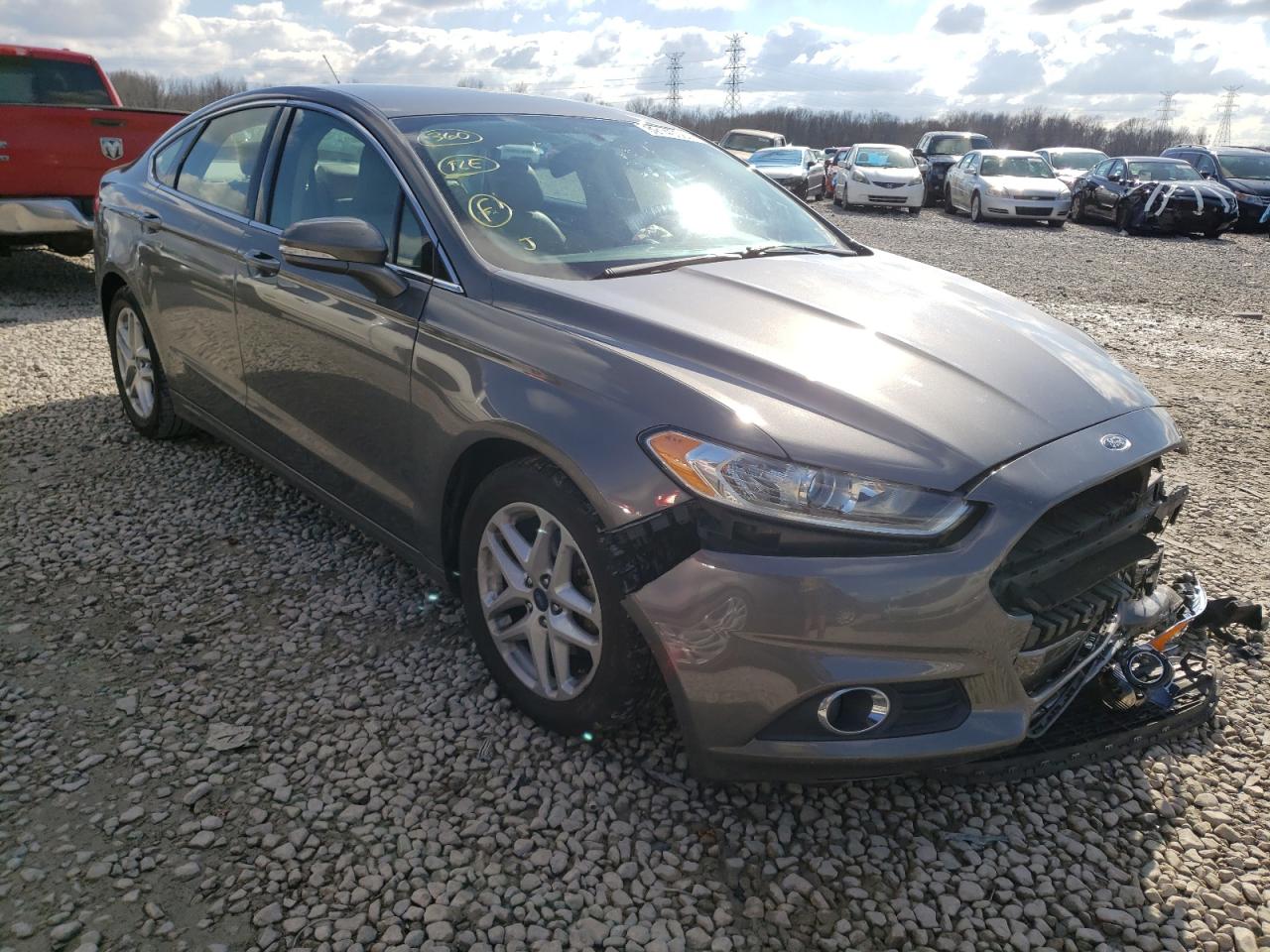 FORD FUSION SE 2014 with VIN 3FA6P0HD4ER138215 - Photo from auction