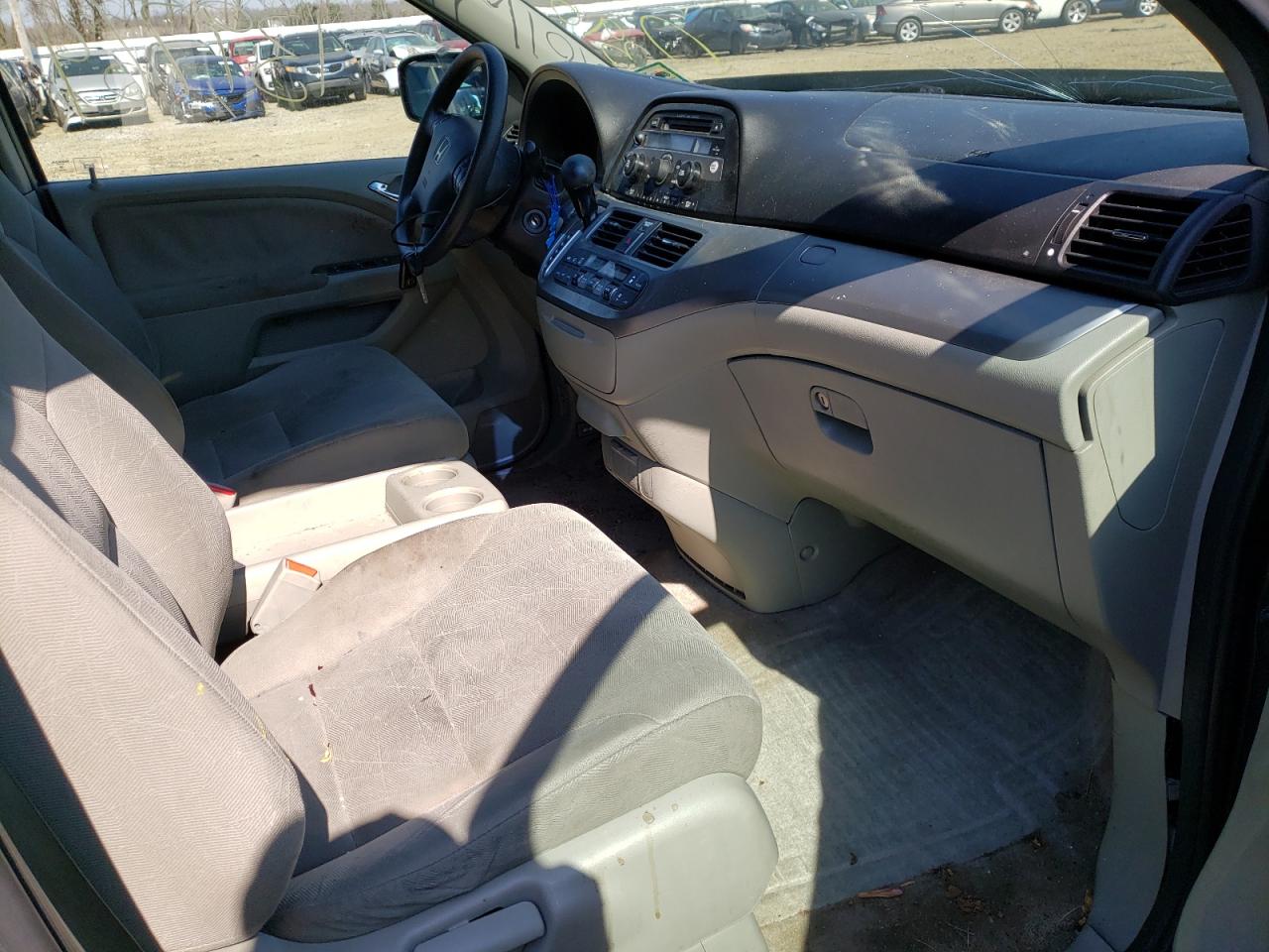 Photo 5 from auction – 2008 HONDA ODYSSEY EX with VIN 5FNRL38488B009212