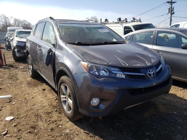 TOYOTA RAV4 XLE 2015 with VIN JTMRFREV8FD158196 - Photo from auction