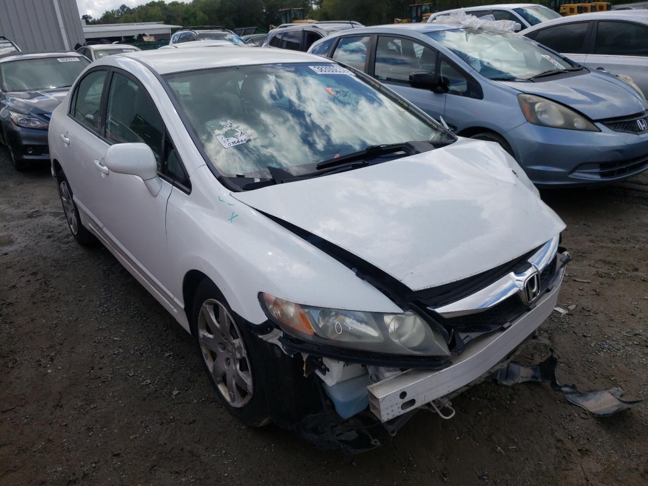 HONDA CIVIC LX 2011 with VIN 19XFA1F59BE006535 - Photo from auction