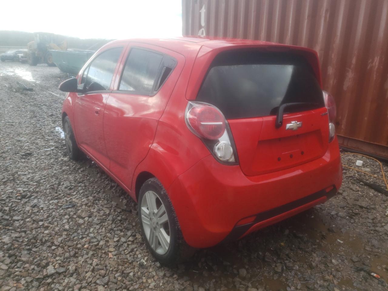 Photo 3 from auction – 2014 CHEVROLET SPARK 1LT with VIN KL8CD6S93EC535760